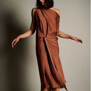 KES NYC Double Wing Dress - Almond